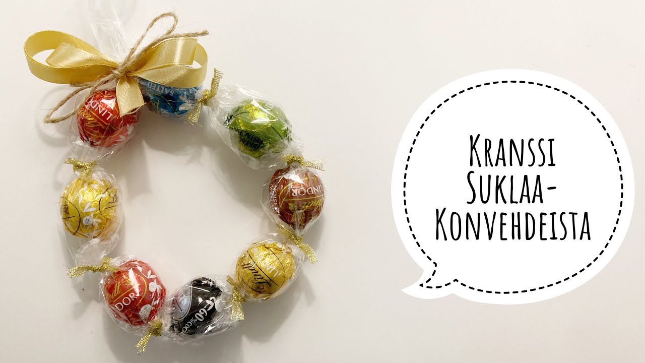 JOULUKALENTERI, luukku 19: askarrellaan konvehtikranssi