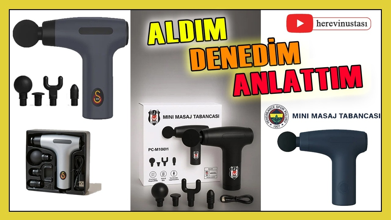 Mini Masaj Aleti İncelemesi | Paket Açılımı, Test ve Gerçek Kullanıcı Yorumu | Massager Review Unbox
