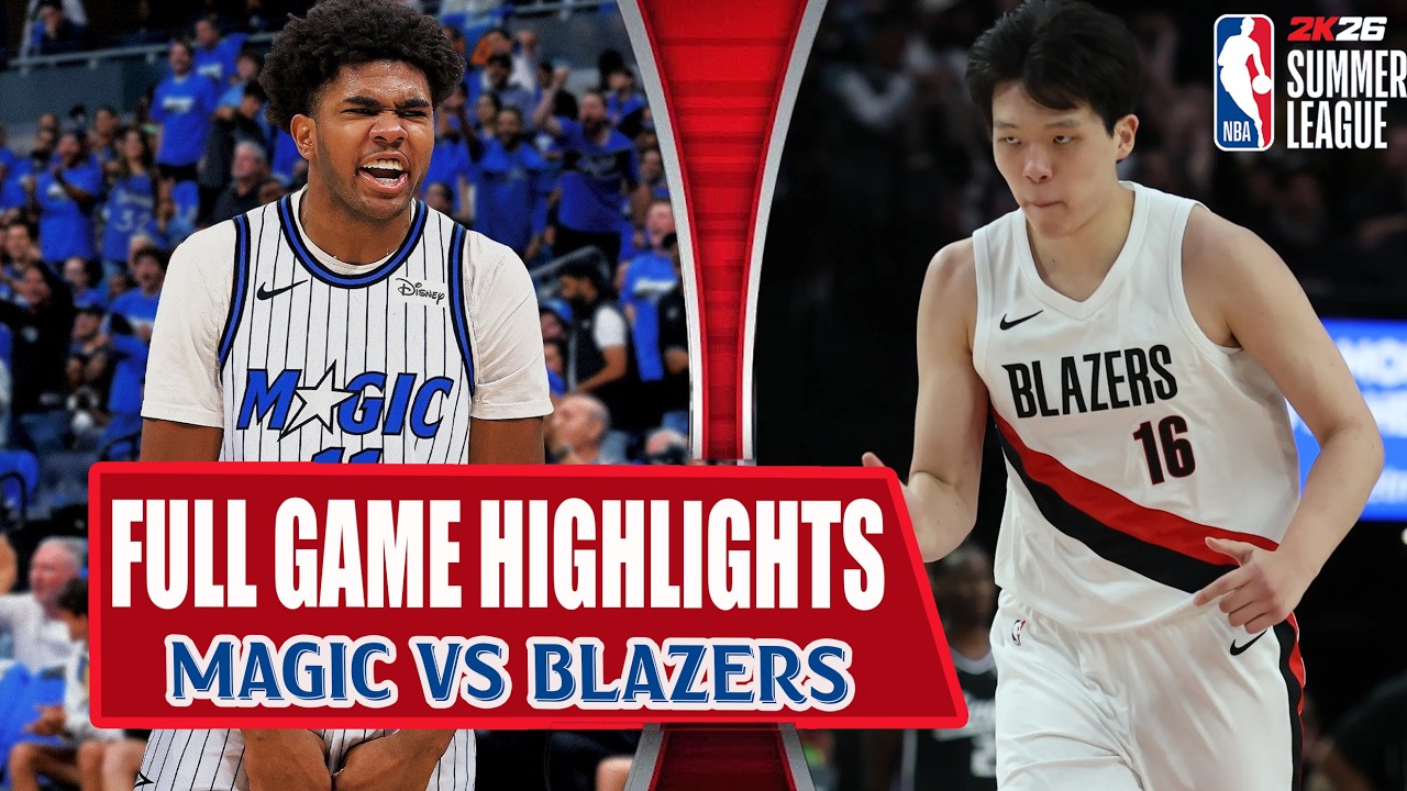 Orlando Magic против Portland Trail Blazers | Летняя лига НБА 2026