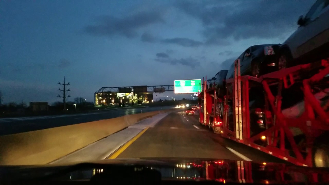 Responding Code 3 To A Possible Vehicle Fire