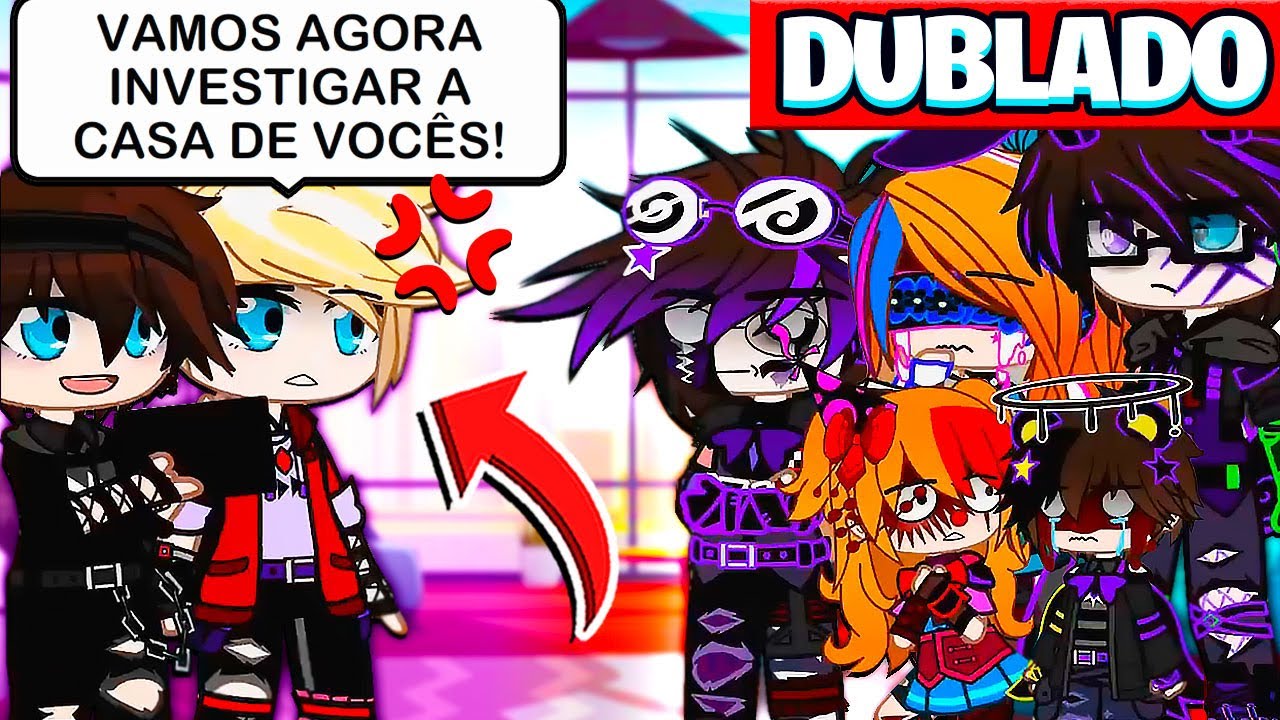 FAMÍLIA AFTON CONHECE SAM E COLBY ! MINI FILME GACHA CLUB