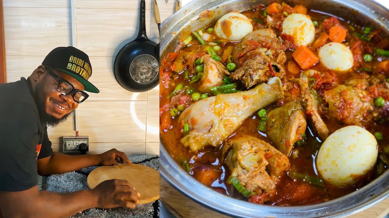 How I made tomatoes sauce for white rice