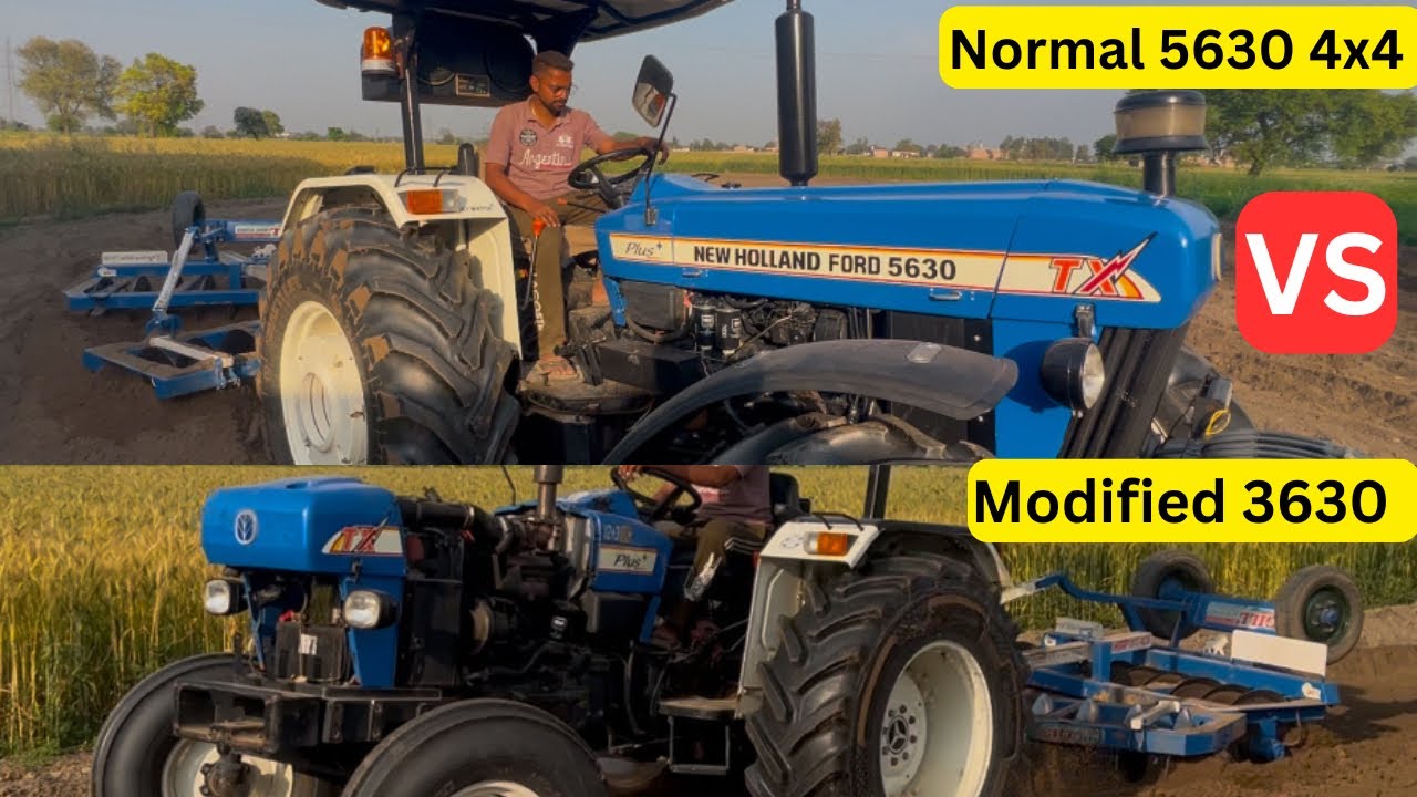 Normal 5630 4x4 vs modified 3630  Sidhu modification-9464374100