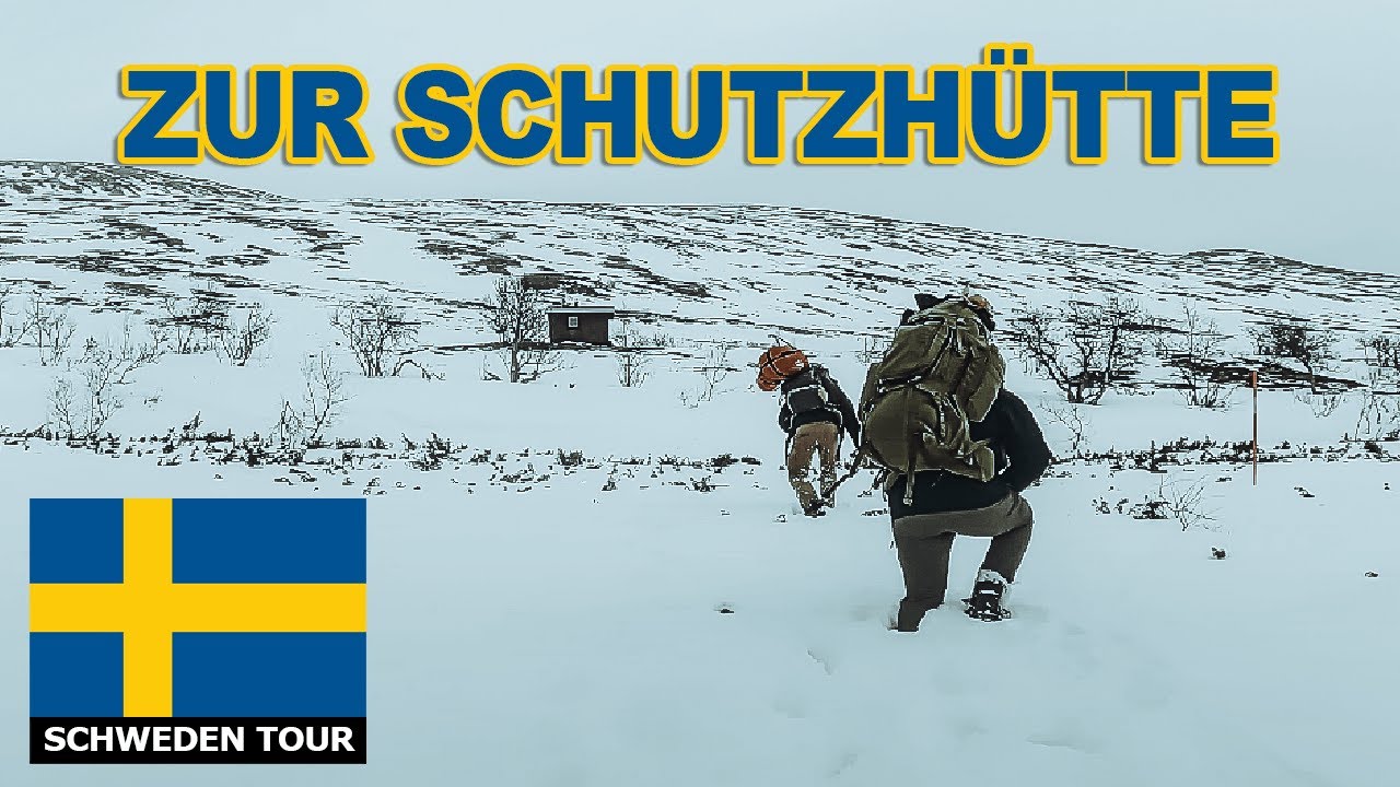 🇸🇪  Komm raus! - 7 Tage Winter SCHWEDEN TOUR - Heftige Wanderung im SCHNEE  - #03