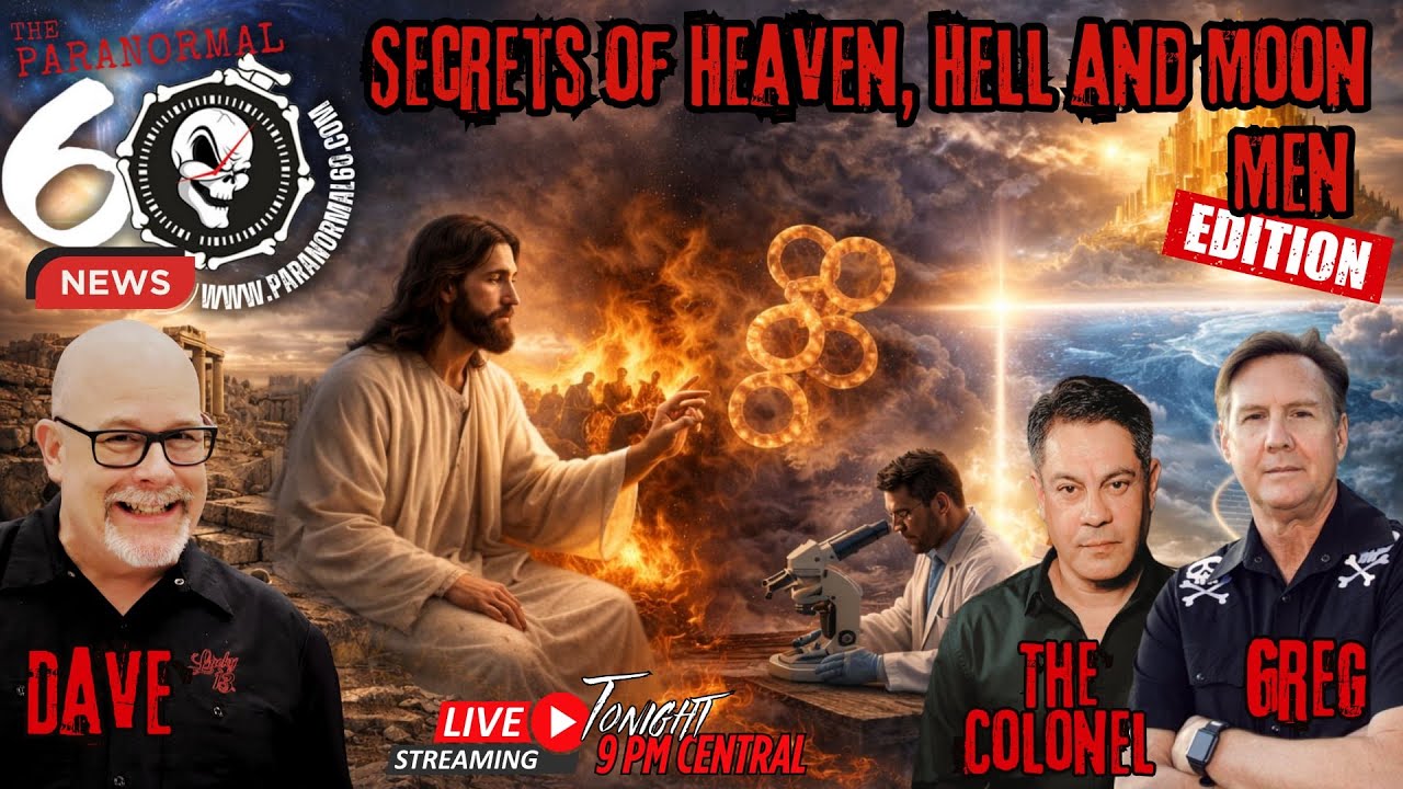 Secrets of Heaven, Hell & Moon Men Edition - The Paranormal 60 News