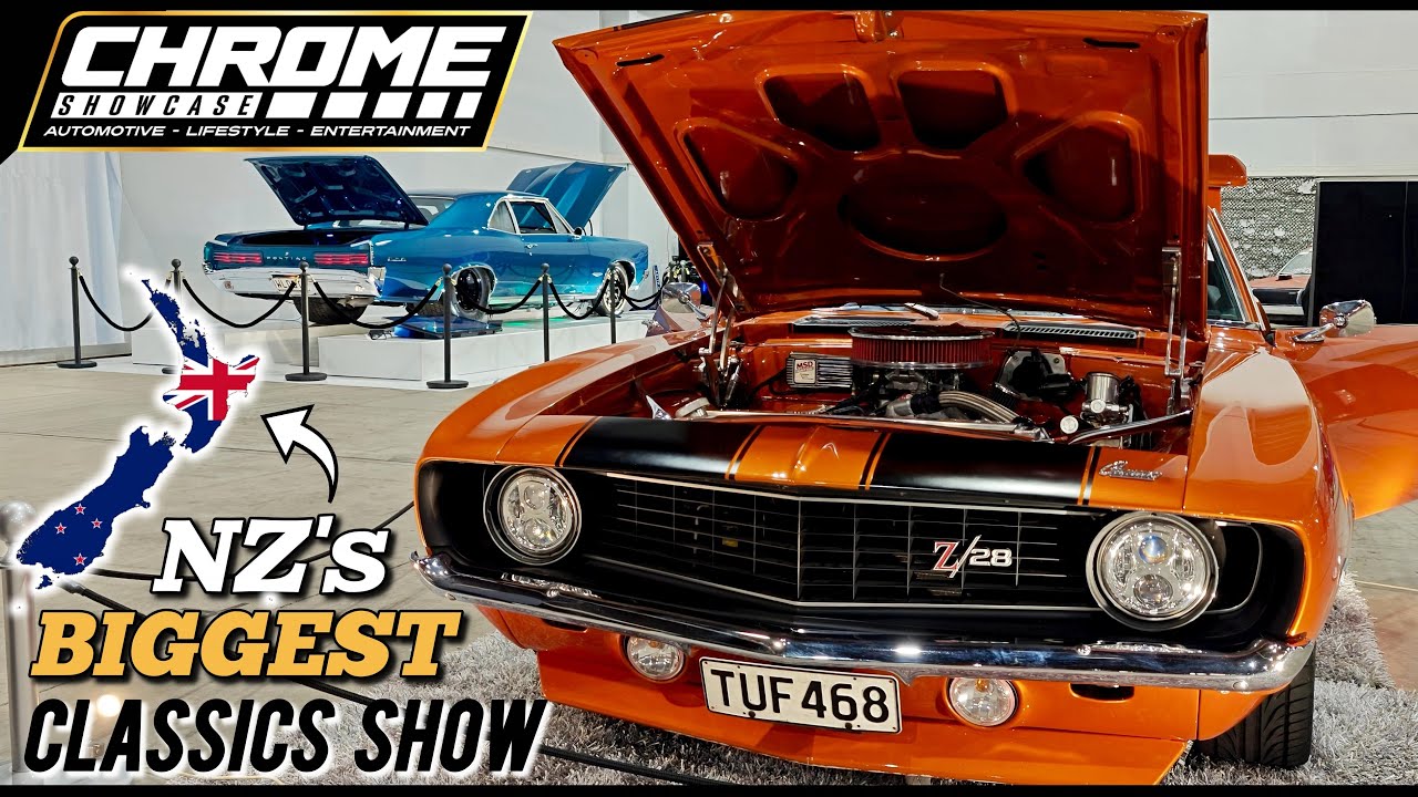 NZ Hot Rods & Musclecars of CHROME SHOWCASE 2025 || Full Walk-Trough w/ Commentary [4K]