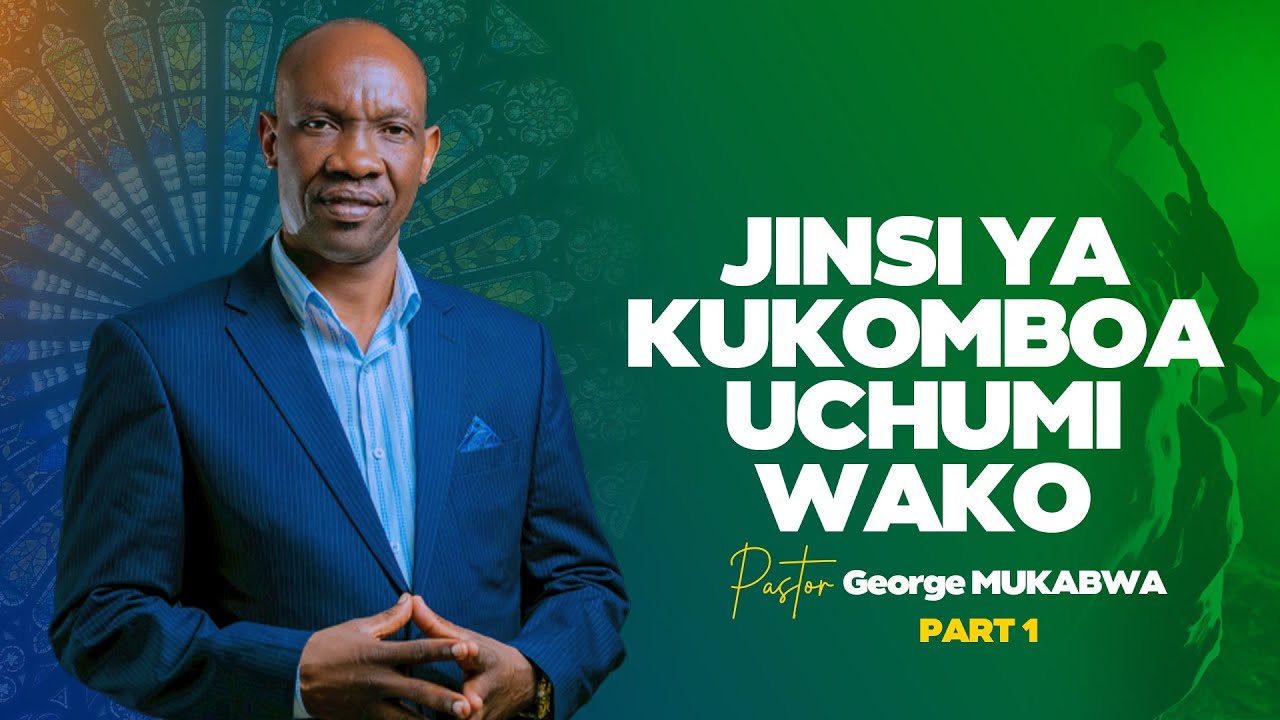 JINSI MUNGU ANAVYOKOMBOA UCHUMI WAKO  || PASTOR GEORGE MUKABWA || 10-08-2023