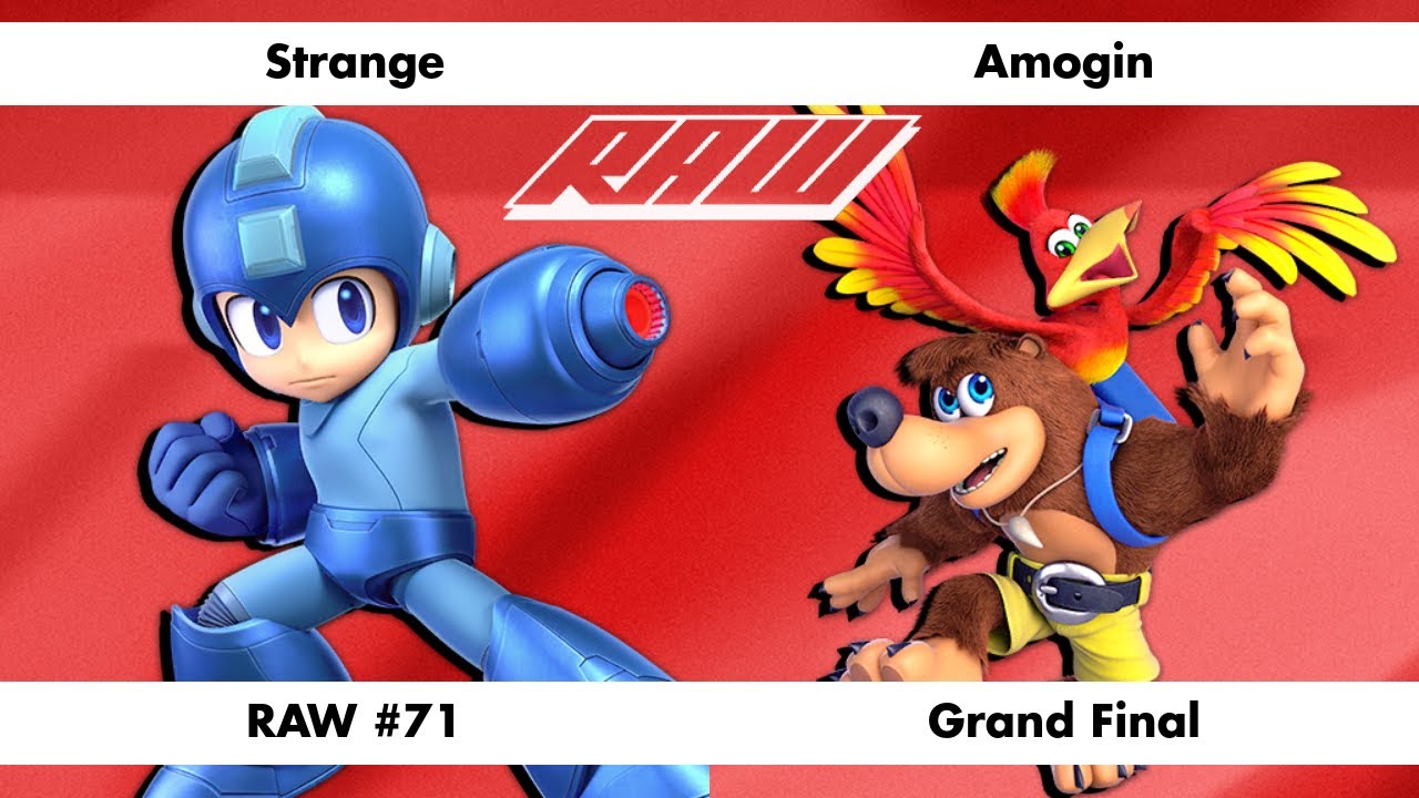 RAW #71 - Strange (Mega-Man) Vs. Amogin (Banjo) - Grand Final