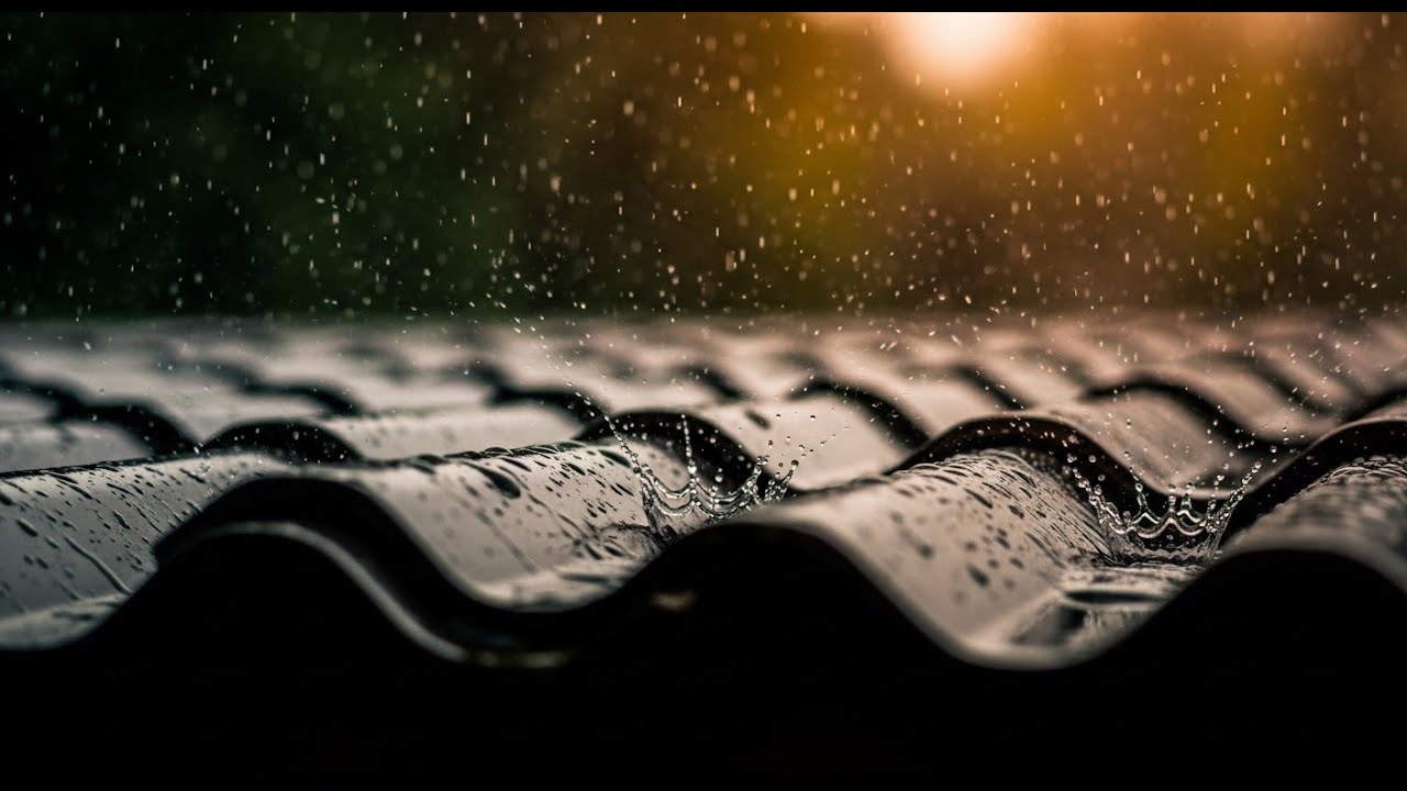 Chuva no Telhado de Metal ‐ Tela Escura