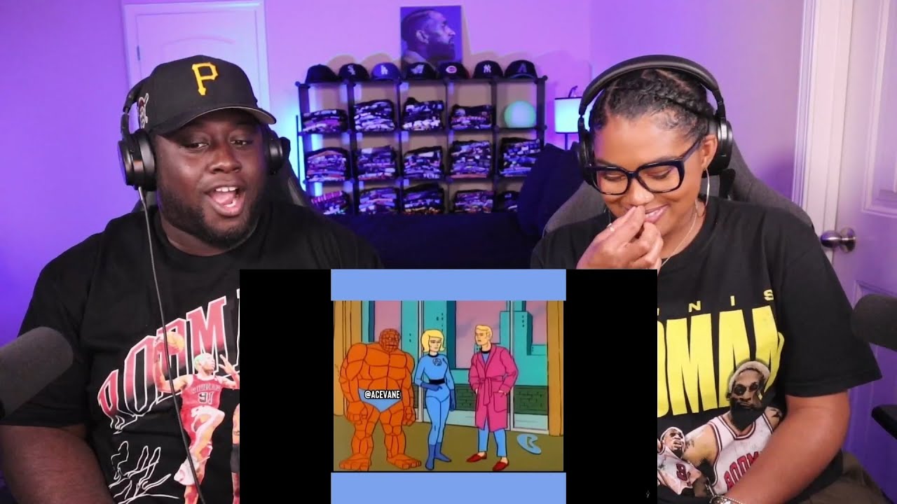 Kidd and Cee Reacts To THE FANTASTIC 4 COMPILATION (AceVane)