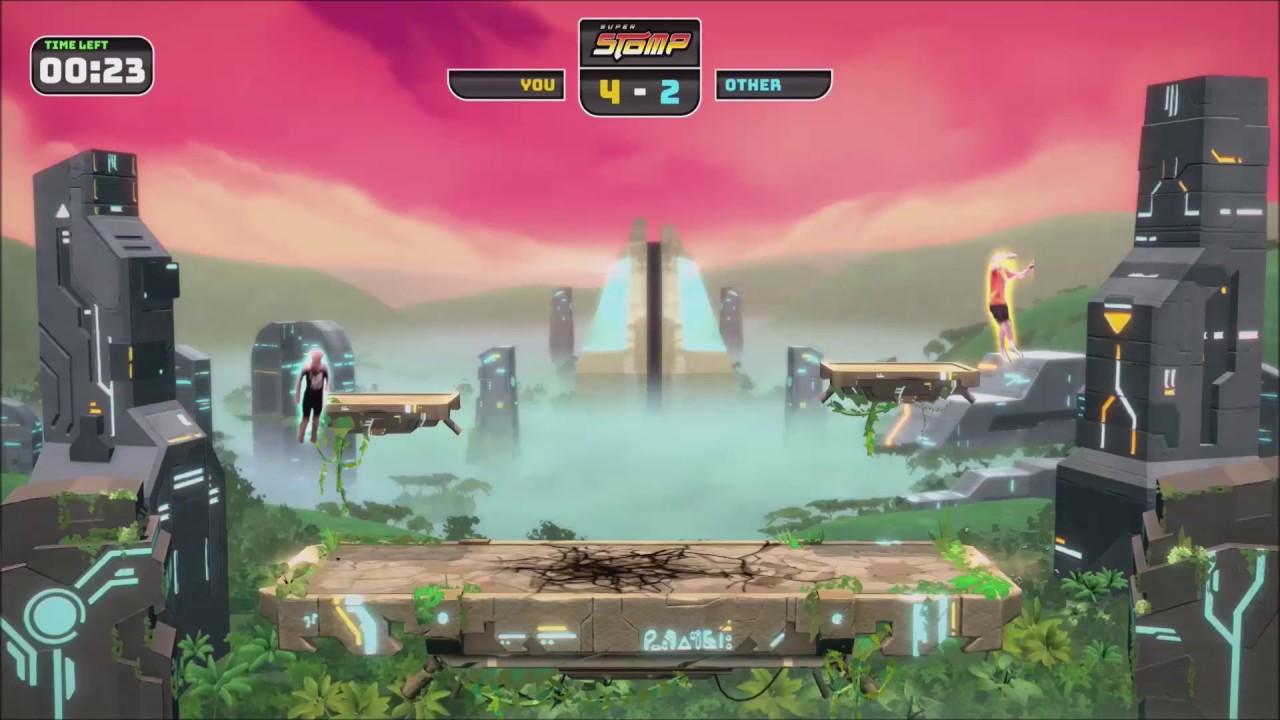 ValoJump with Super Stomp Interactive Trampoline Game (Short Video) - Supplied by Axtion Tech