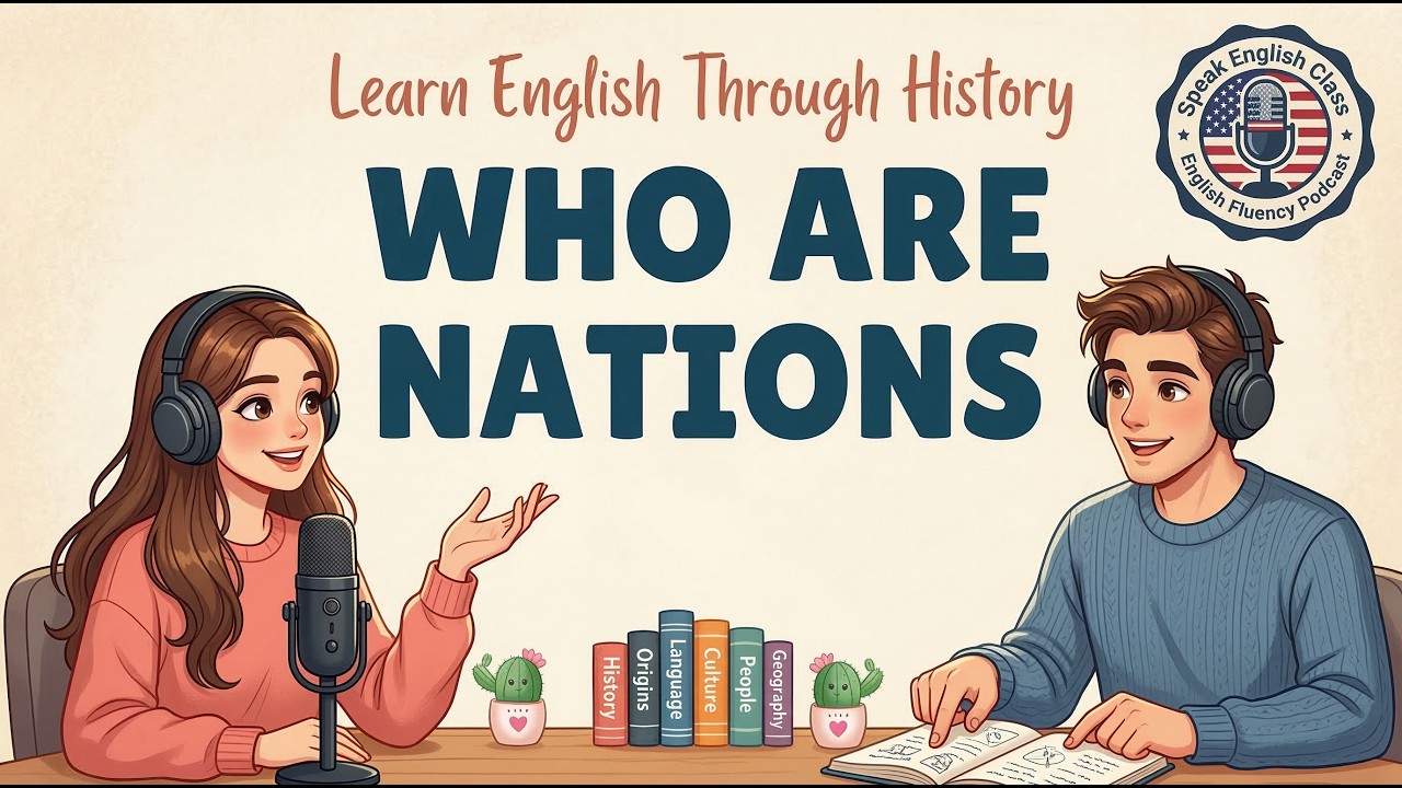 Learn Real English Conversation Through History | English Conversation Podcast