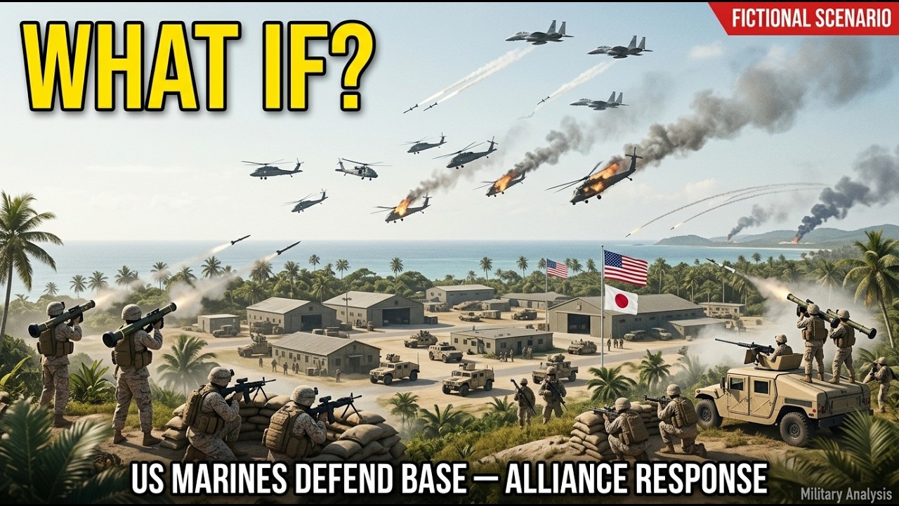 9:20 AM - China Attacked US Marine Base With 12 Helicopters - 600 Marines Killed All - 31 Minutes