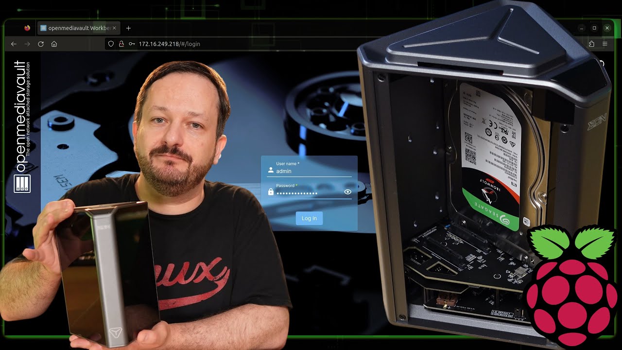 Создание мощного NAS-устройства на базе Raspberry Pi с корпусом Argon EON Pi и OpenMediaVault