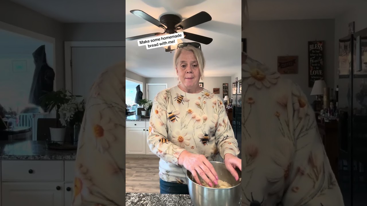 Make some delicious, easy homemade bread with me!