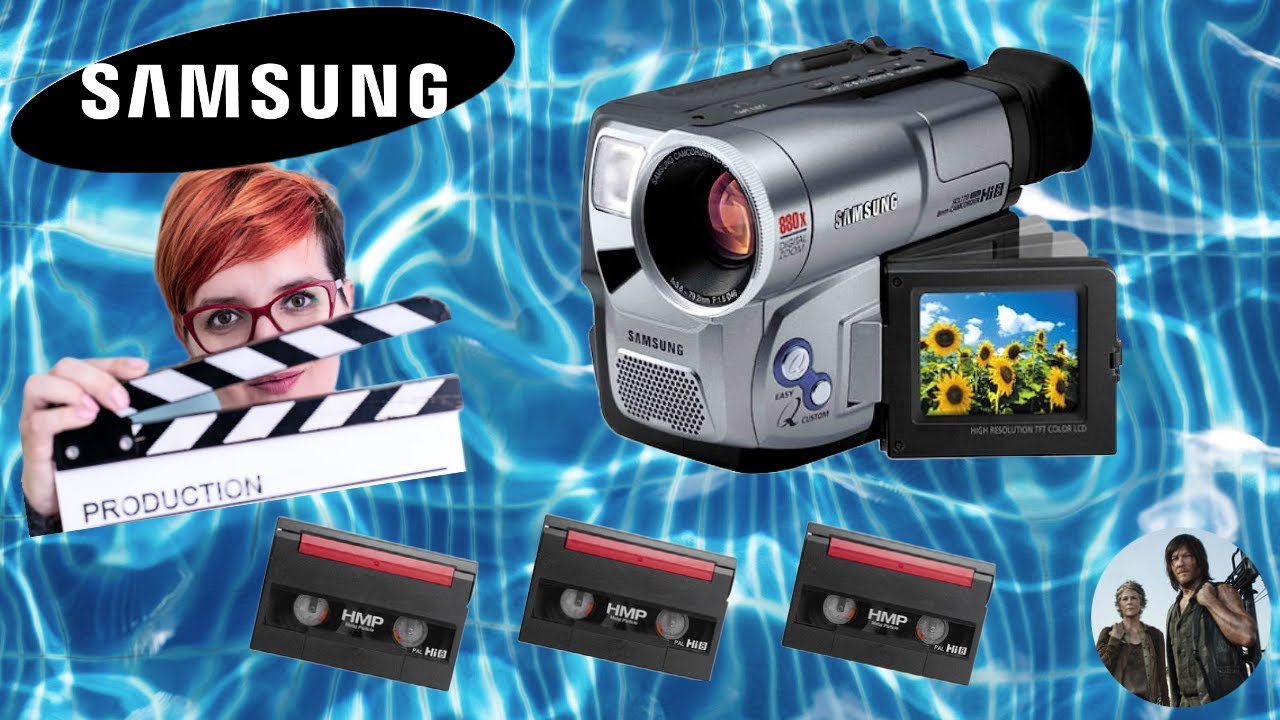 Videocamara Hi8 Samsung SCL700 (01) (Camcorder)