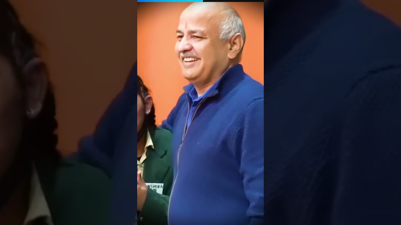 Happy Birthday to the Best Education Minister Manish Sisodia #manishsisodia #aap #delhi #shorts
