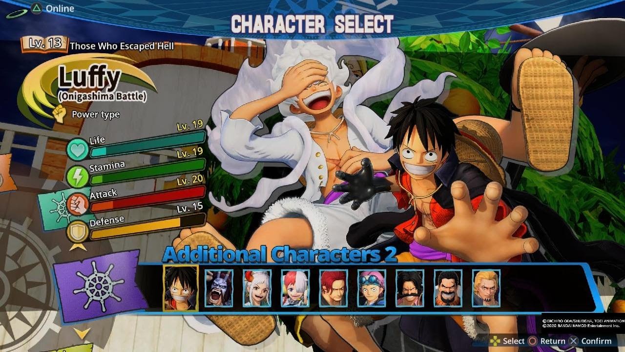 ONE PIECE: PIRATE WARRIORS 4_treasure battle Shanks uta Yamato and Boa Hancock