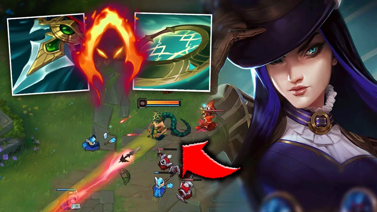 DON'T STAND ALONE OR YOU'LL GET DELETED (ONE SHOT SNIPER CAITLYN) - League of Legends