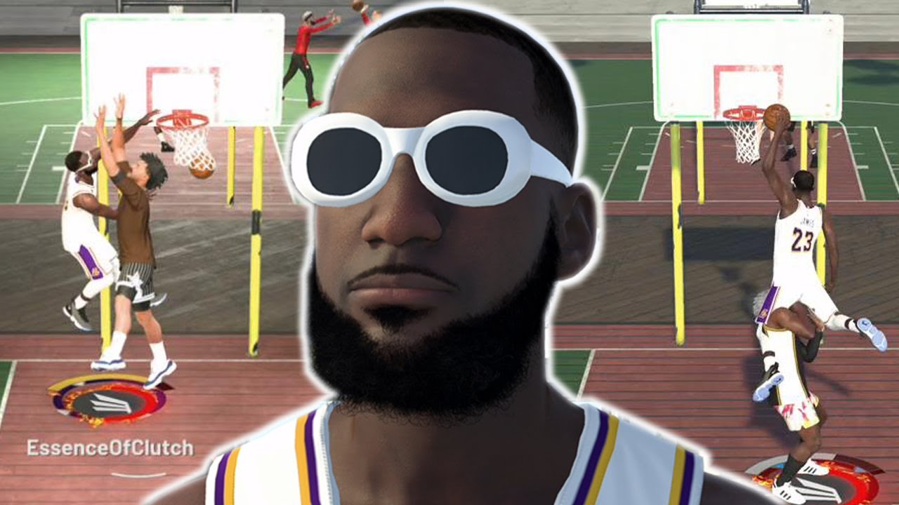 LEBRON JAMES INSANE CONTACT DUNKS NBA2K21