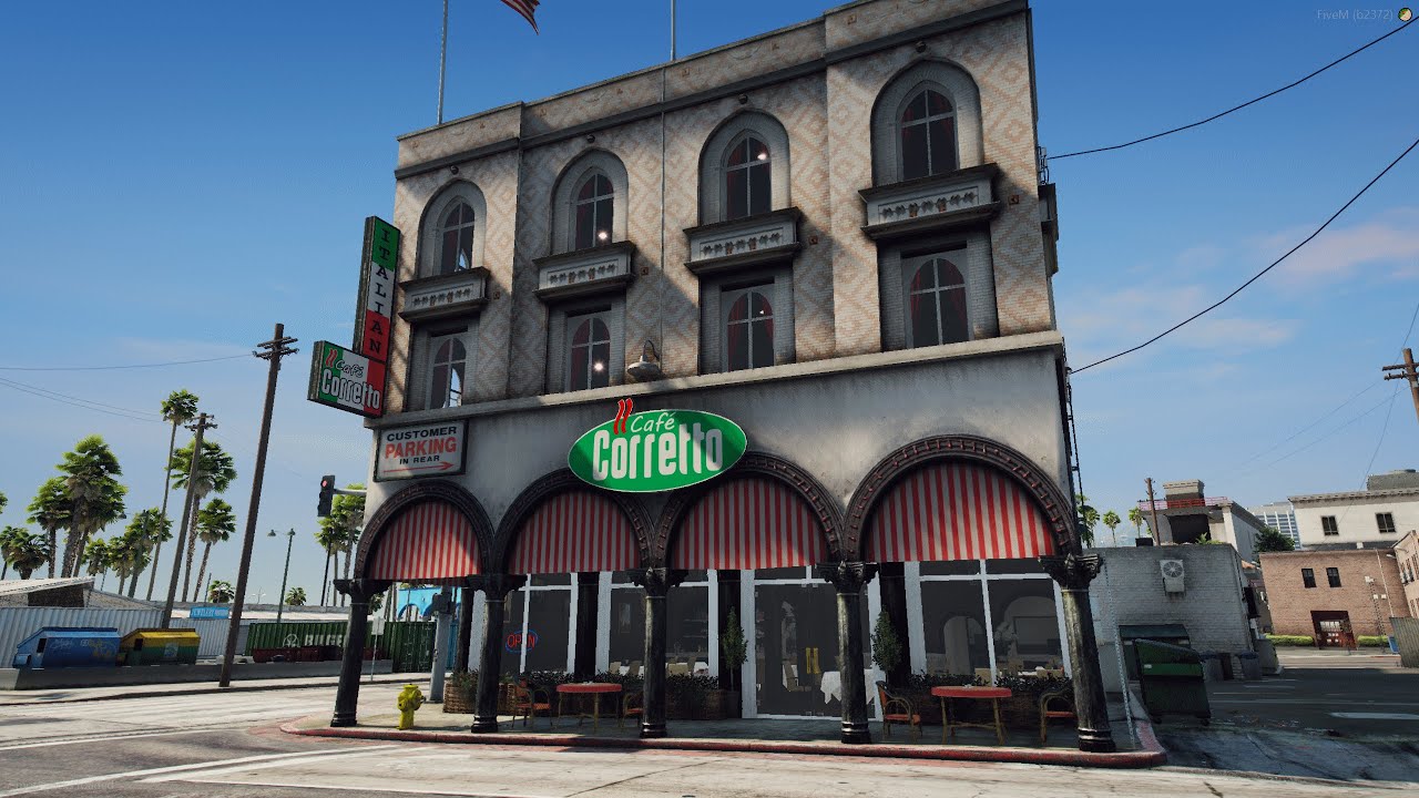 Café Corretto Showcase | FiveM MLO | Italian Restaurant