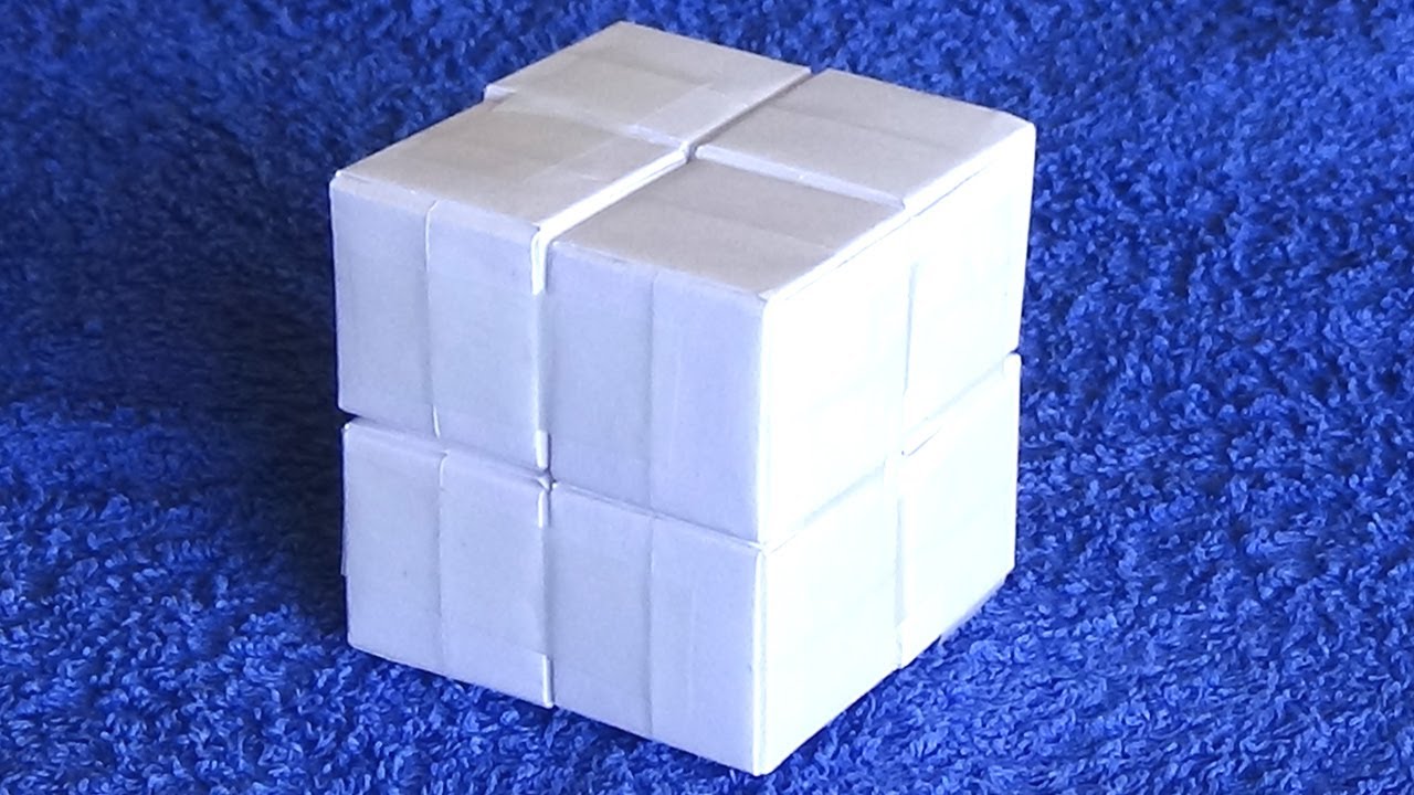 CUBO INFINITO de Papel Fácil de hacer