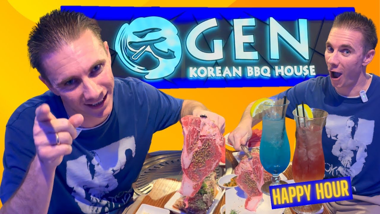 Best ALL YOU CAN EAT Sushi/Korean BBQ & Happy Hour on Las Vegas Strip! Gen K-bbq - Planet Hollywood