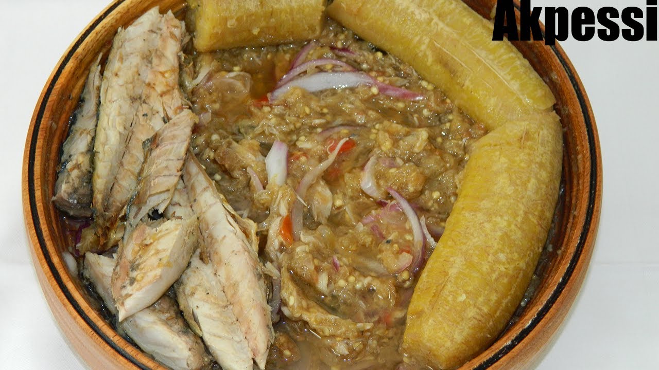 #Akpessibanane Akpessi recette ivoirienne #67 / Akpessi Ivorian recipe😋🍆