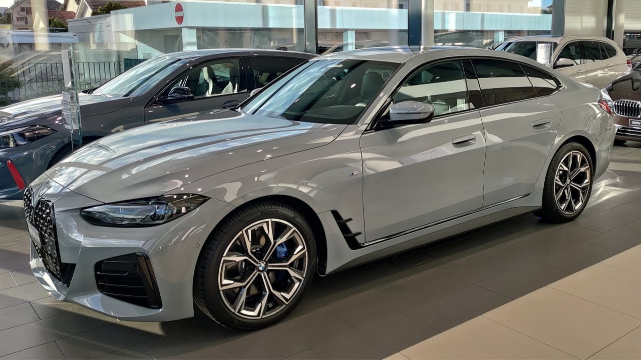 Farben und Formen Oktober 2021 – Das neue BMW 4er Gran Coupé.
