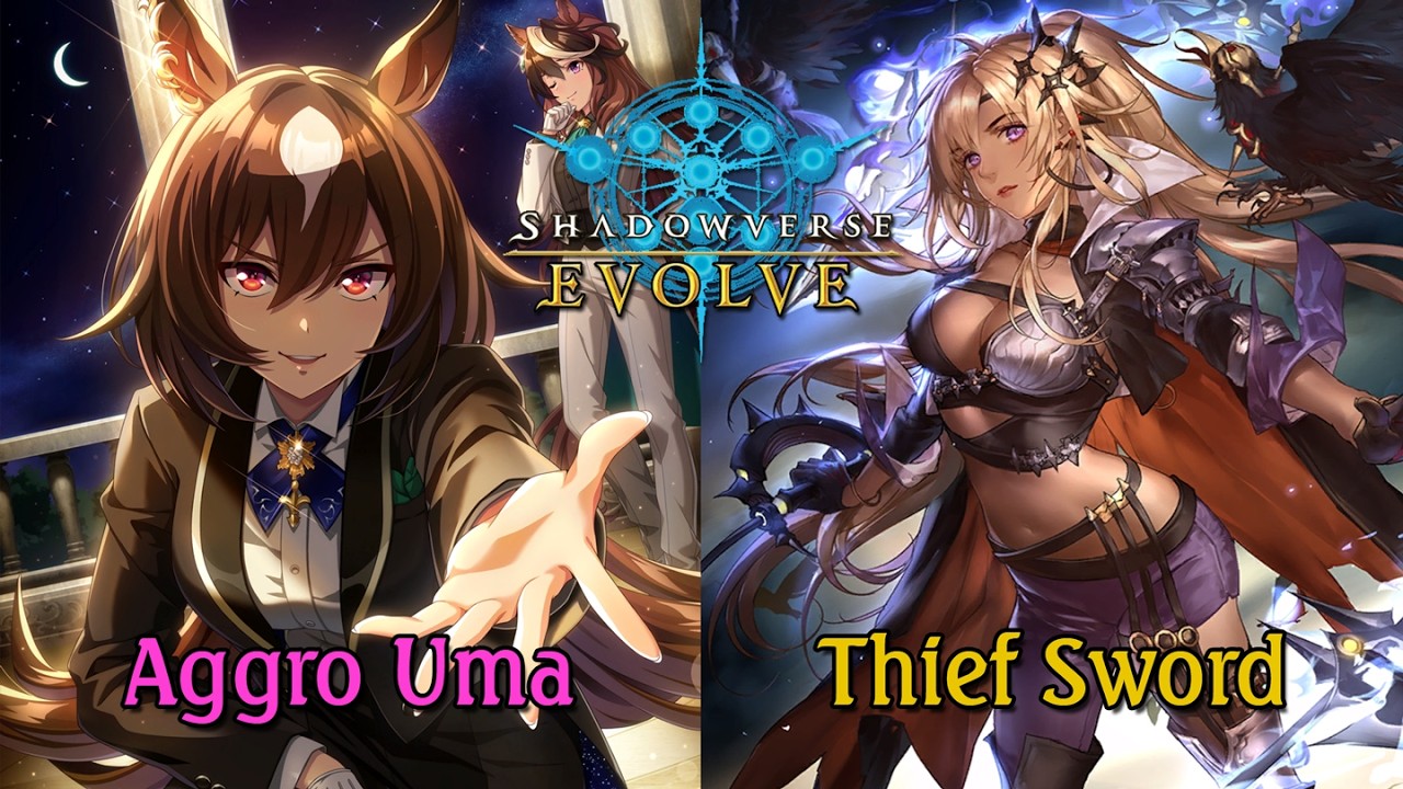Shadowverse Evolve Locals Round 2: Aggro Uma vs Thief Sword