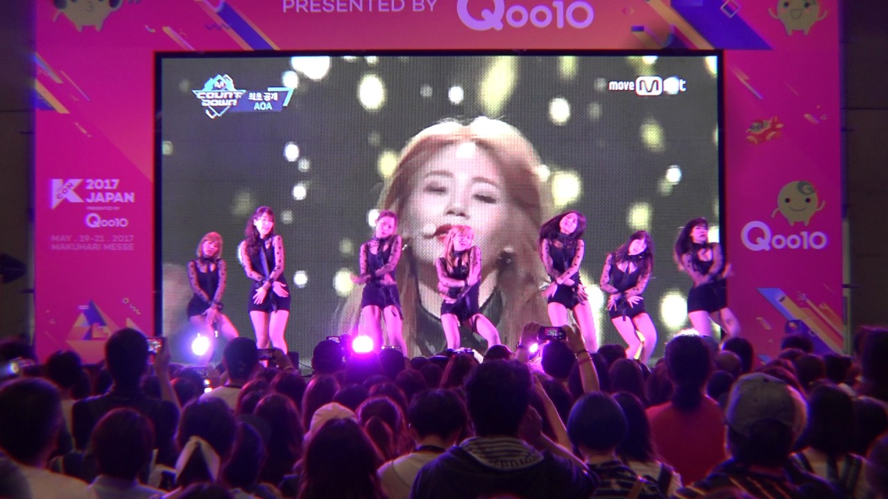 fixx「AOA - Bing Bing(빙빙)」 M COUNTDOWN COVER SHOW -THE NEW WAVE- 2017.05.20