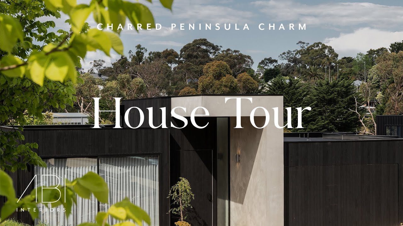 Playful, Unique Interiors Concealed by a Sophisticated, Dark Facade (House Tour)