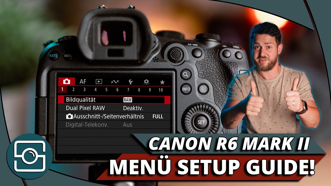 DIESE SETTINGS BRAUCHST DU! DER CANON EOS R6 II SETUP GUIDE!