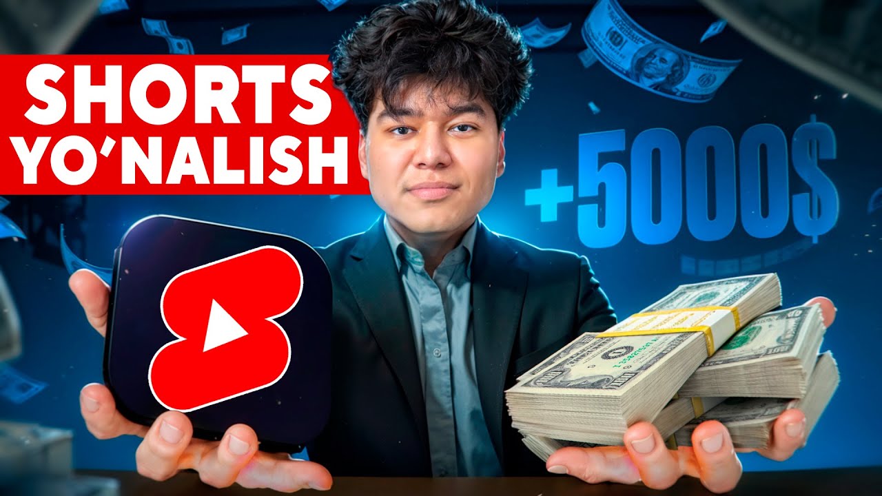 TikTok Videolarni YouTubega Joylab Oyiga 5000$ Pul Ishlash!