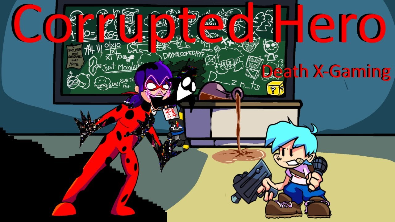 Friday Night Funkin' - Corrupted Hero But Pibby Ladybug Sings It (My Cover) FNF MODS