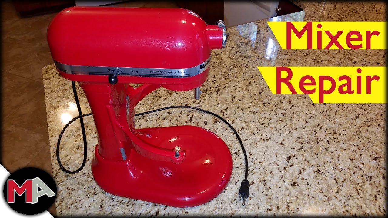 Repairing a KitchenAid Stand Mixer