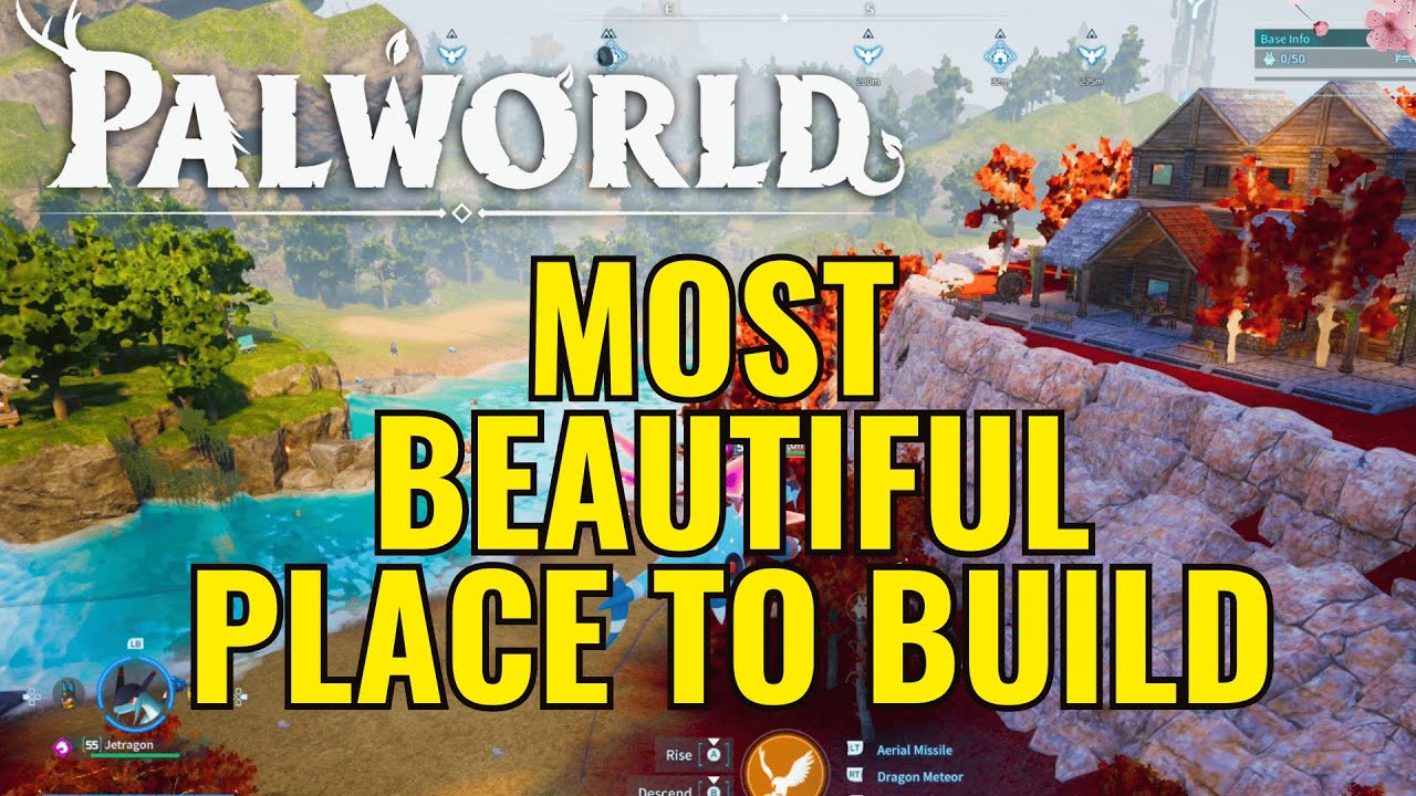 PALWORLD: THE MOST BEAUTIFUL PLACE TO BUILD EVER