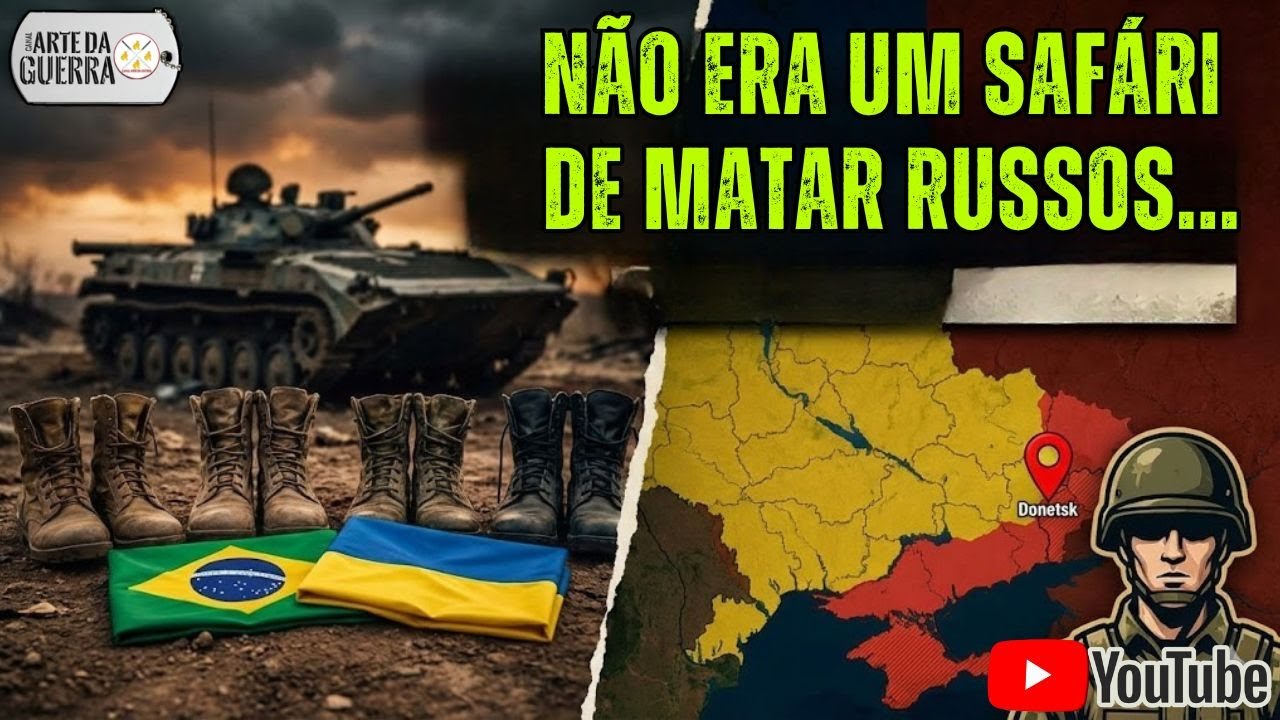 Mercenários Brasileiros Caem na Real na Ucrânia.!