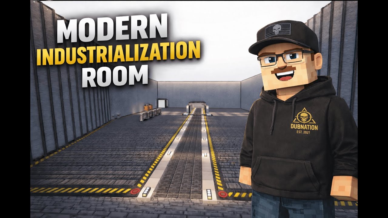 Building My Modern Industrialization Room | ATM10