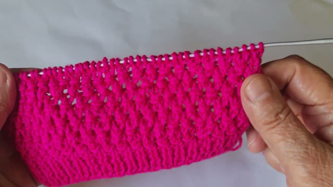 Asan toxunan naxış #örgü #knittig 