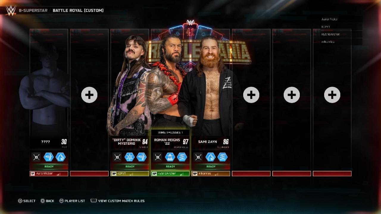 Nxf Royal Rumble.