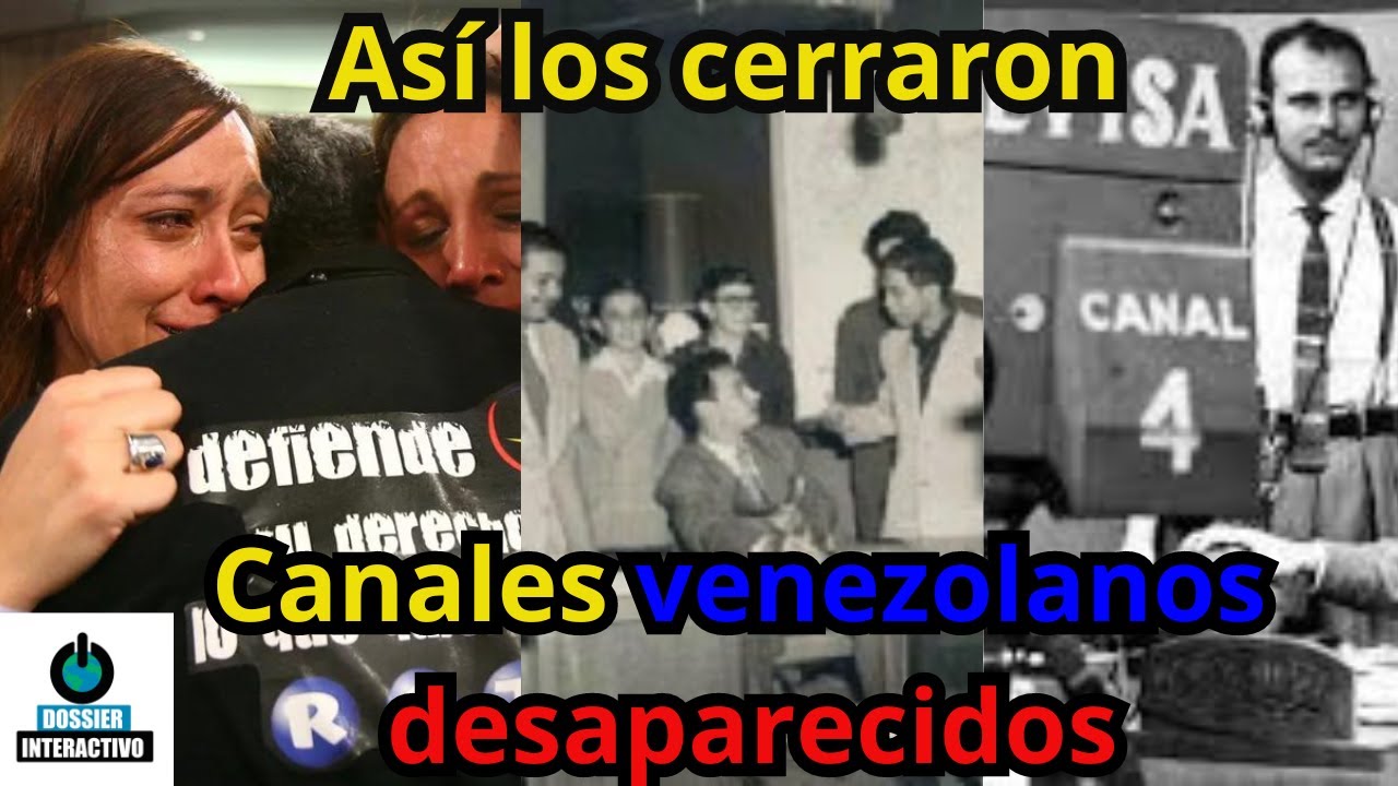 10 canales de TV venezolanos que desaparecieron/Parte I #venezuela