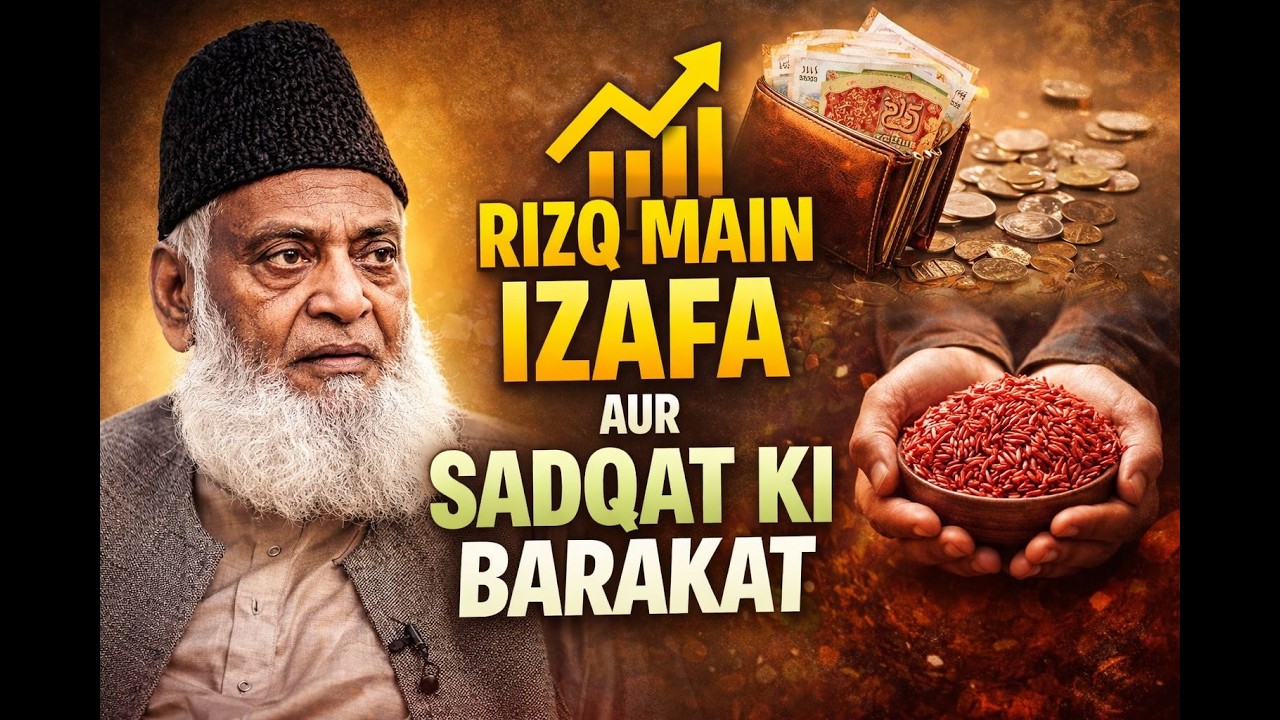 Rizq Mein Izafa Aur Sadqa Ki Barkat | Dr Israr Ahmed