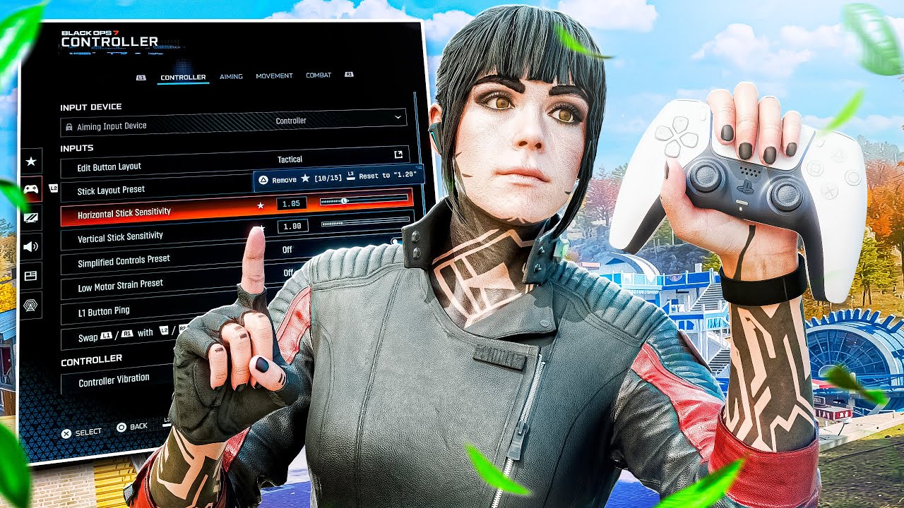 *ЛУЧШИЕ* настройки контроллера для BO7 (БОЛЬШЕ ПОМОЩИ В ПРИЦЕЛЕНИИ И ЛУЧШЕЕ ПЕРЕДВИЖЕНИЕ)