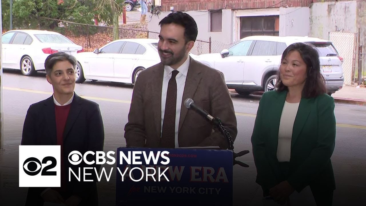 Mayor-elect Zohran Mamdani announces 2 new deputy mayors