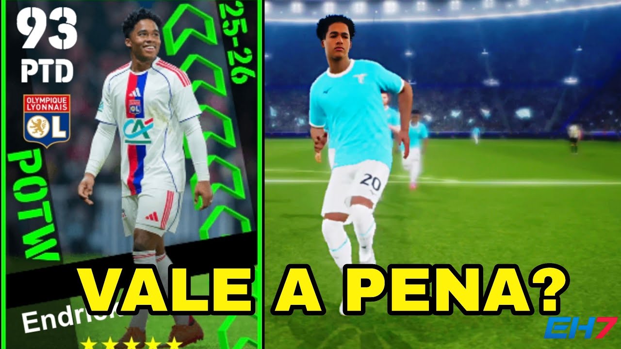 ENDRICK VALE A PENA NO EFOOTBALL? TESTEI NA PARTIDA 🔥