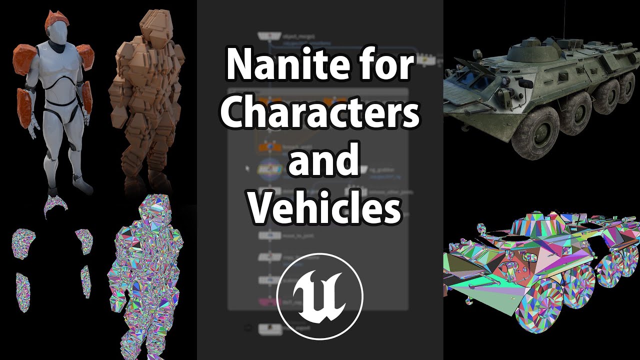 Nanite for Characters and Vehicles in Unreal 5