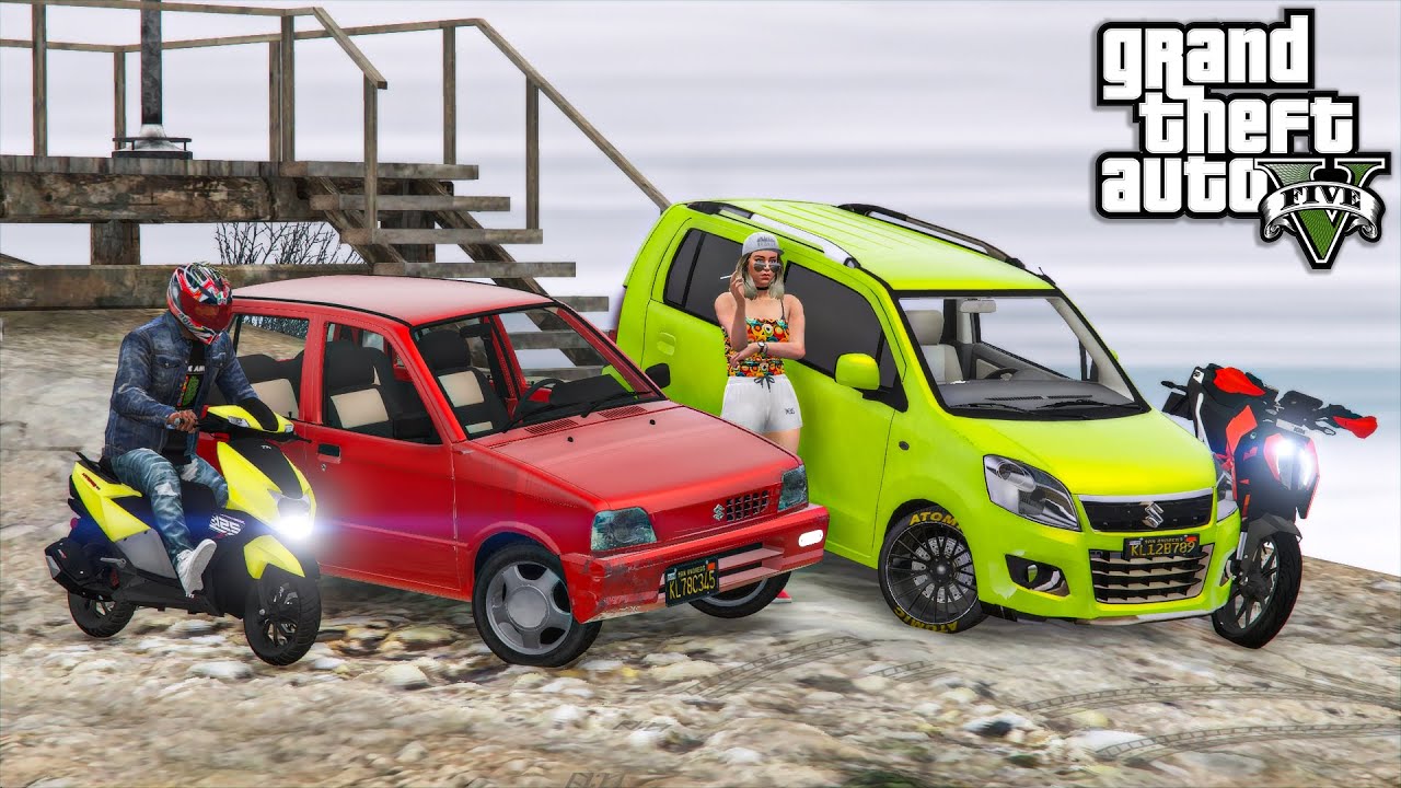 GTA 5 : MODIFYING MARUTI 800 and MARUTI SUZUKI WAGONR