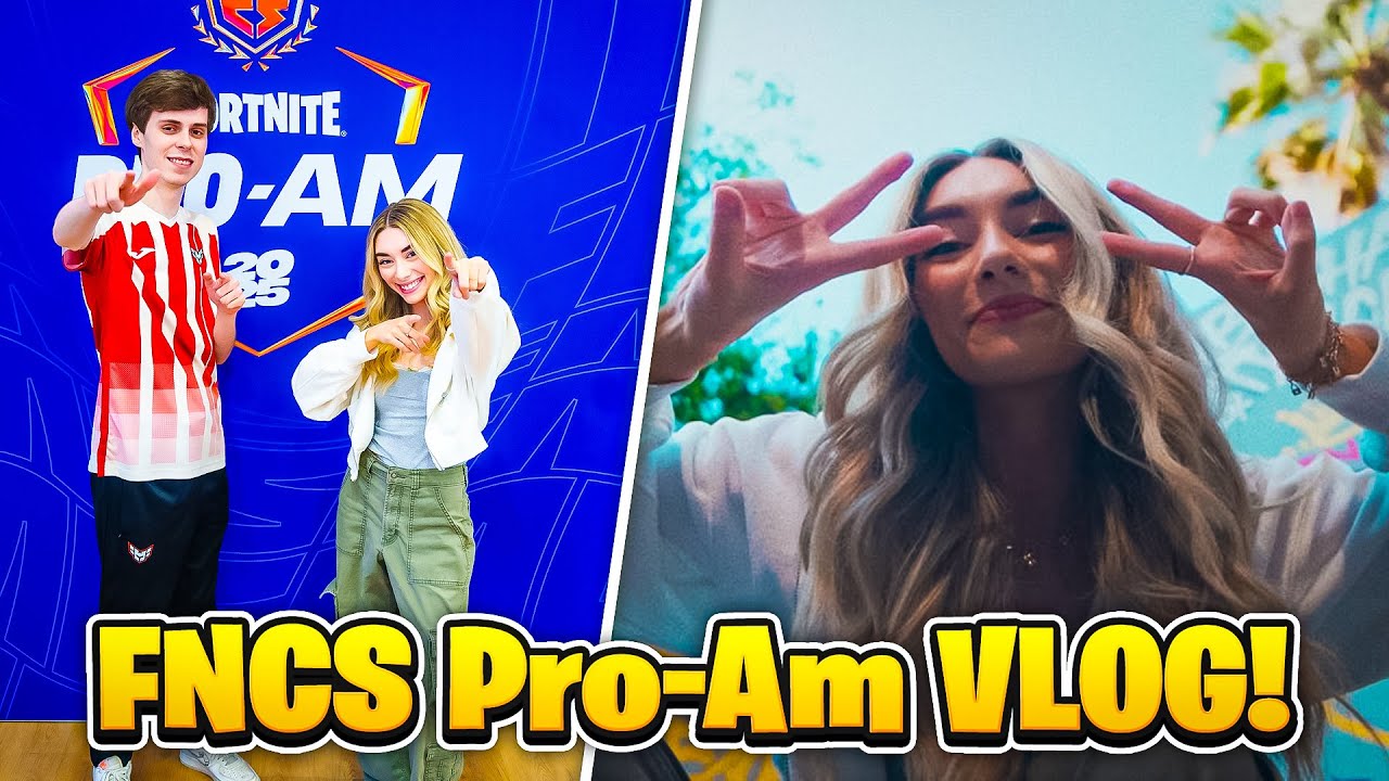 Мой видеоблог FNCS Pro-Am!