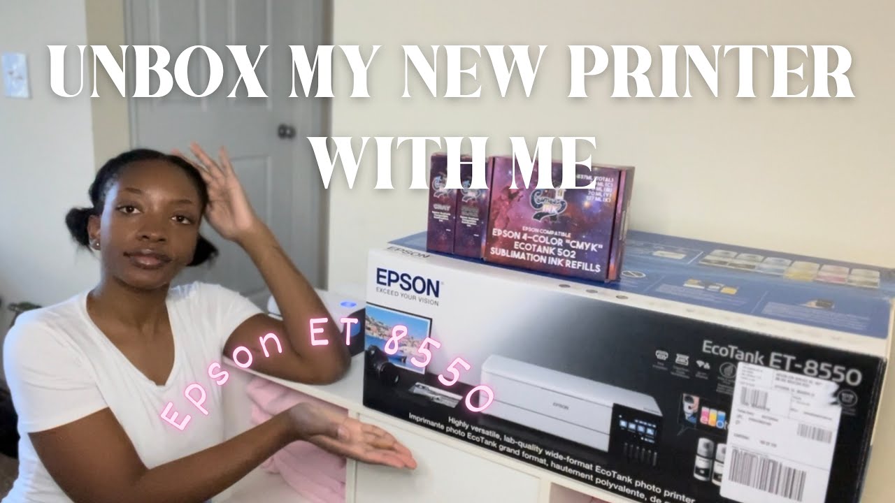 Sublimation Printer - Epson ET 8550 | Cosmos Ink | ICC Profile | Trial and Error
